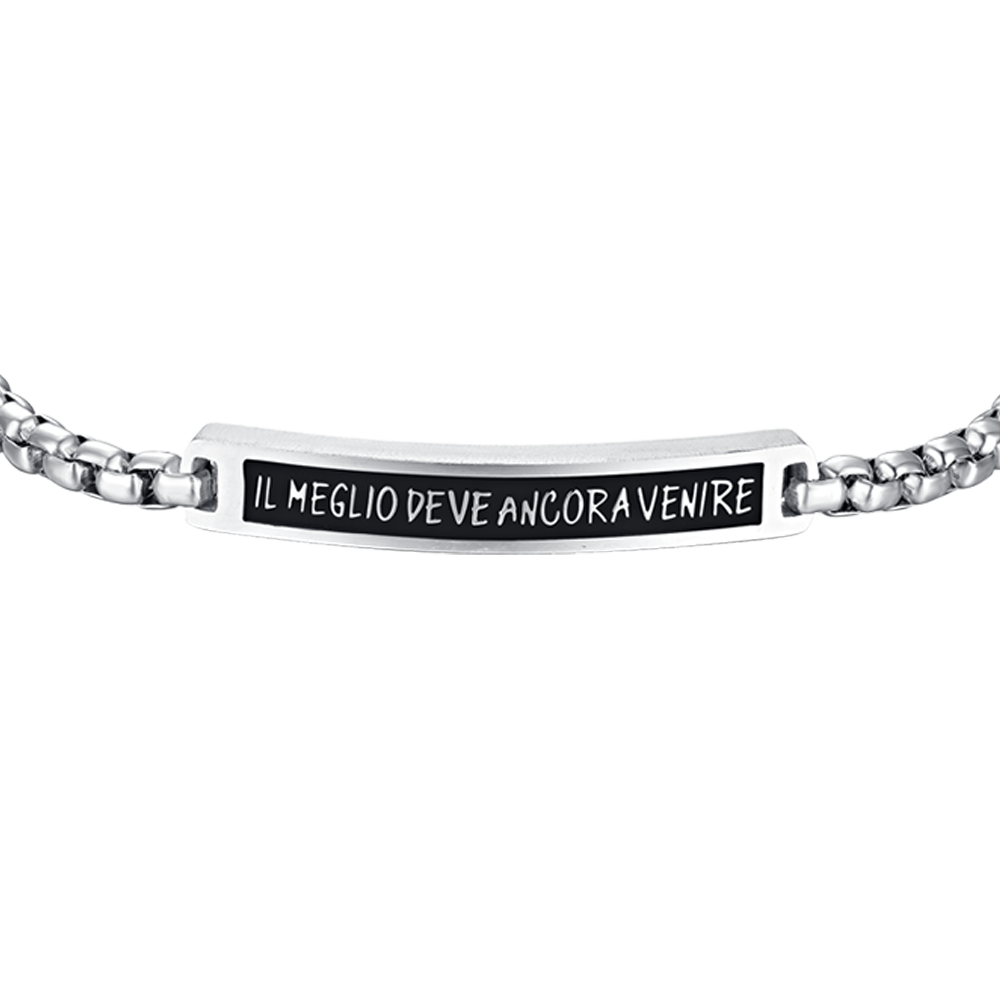 BRACELET EN TÔLE D'ACIER POUR HOMMES LE MEILLEUR EST À VENIR