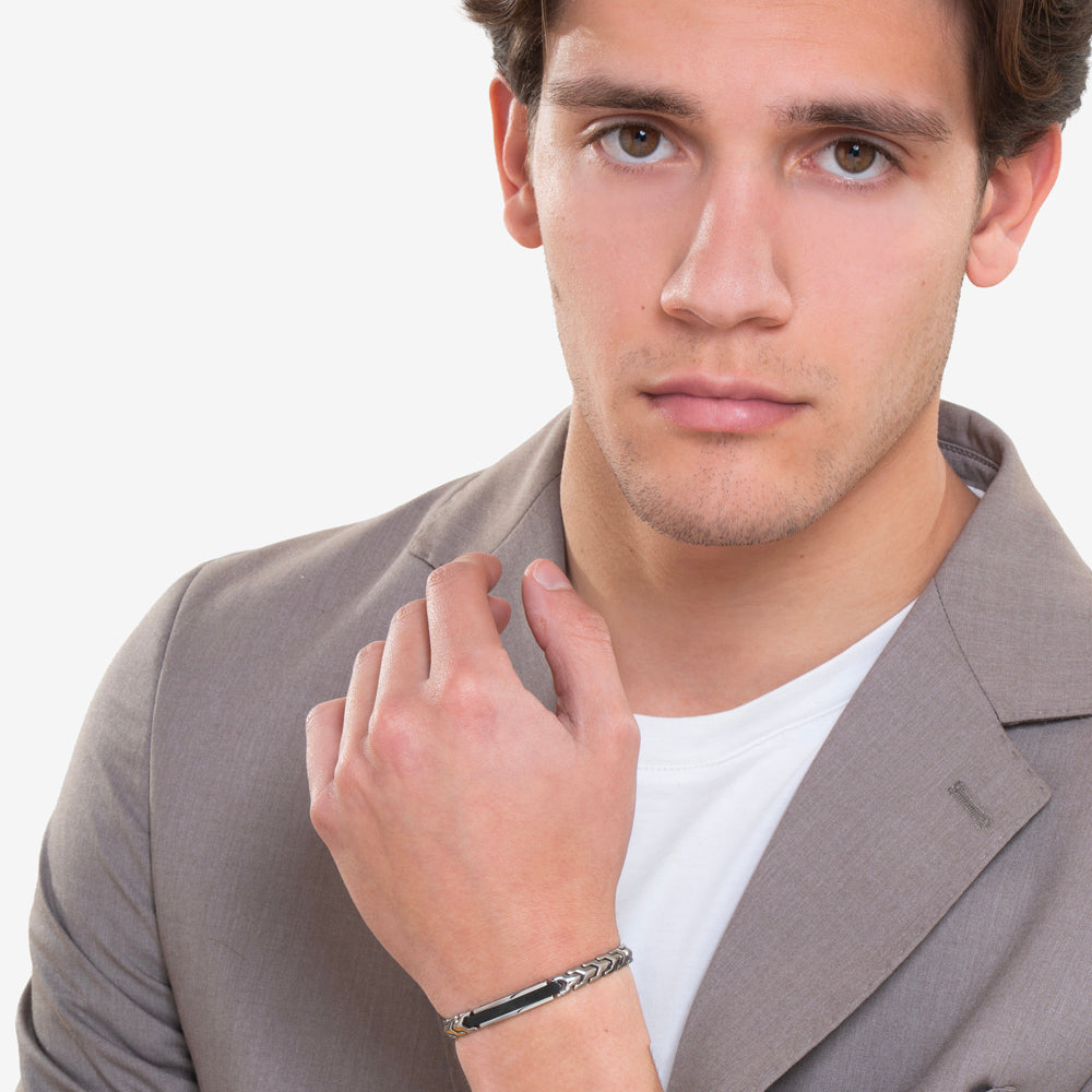 BRACELET EN ACIER POUR HOMMES