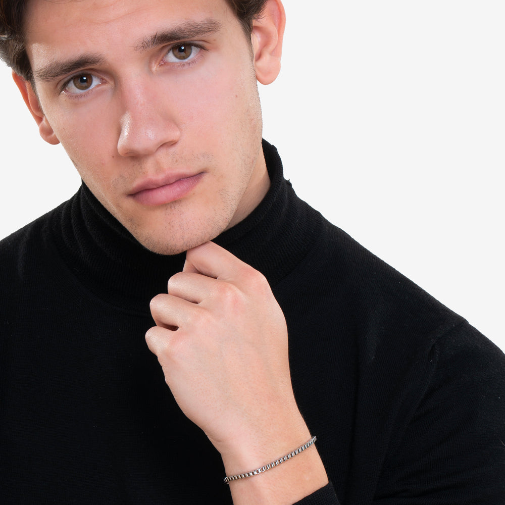 BRACELET EN ACIER POUR HOMMES