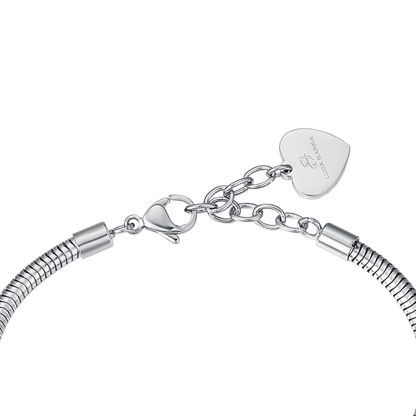 BRACELET EN ACIER POUR FEMME AVEC ARBRE DE VIE IP ROSES ET CRISTAUX BLANCS ET S