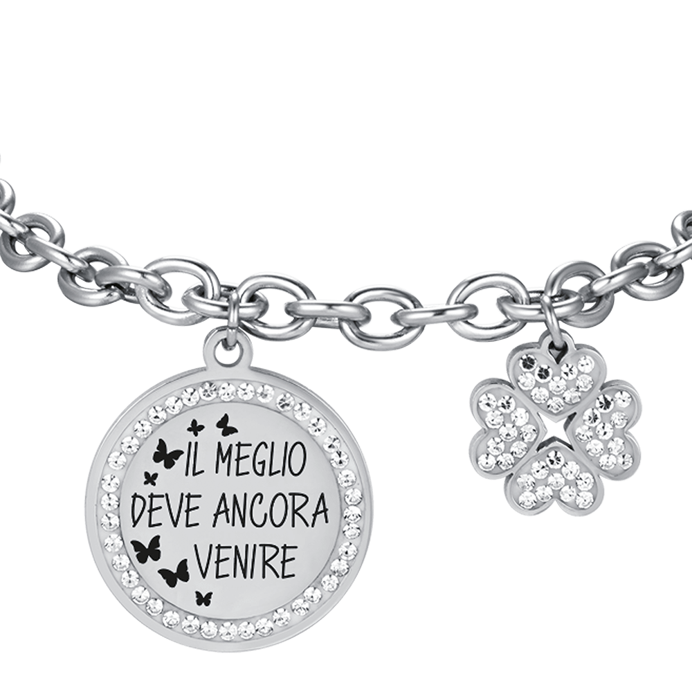 BRACELET EN ACIER POUR FEMMES LE MEILLEUR EST À VENIR