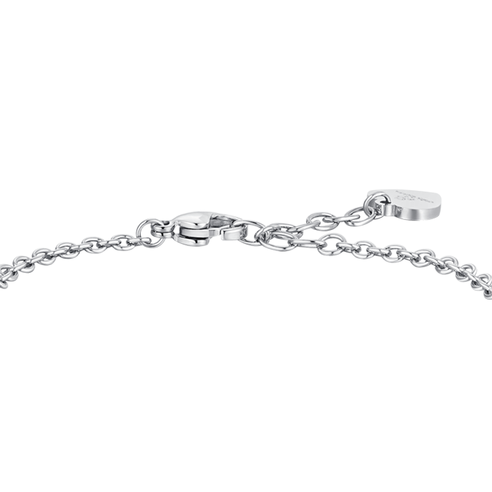BRACELET FEMME LUNE ET ÉTOILE EN ACIER