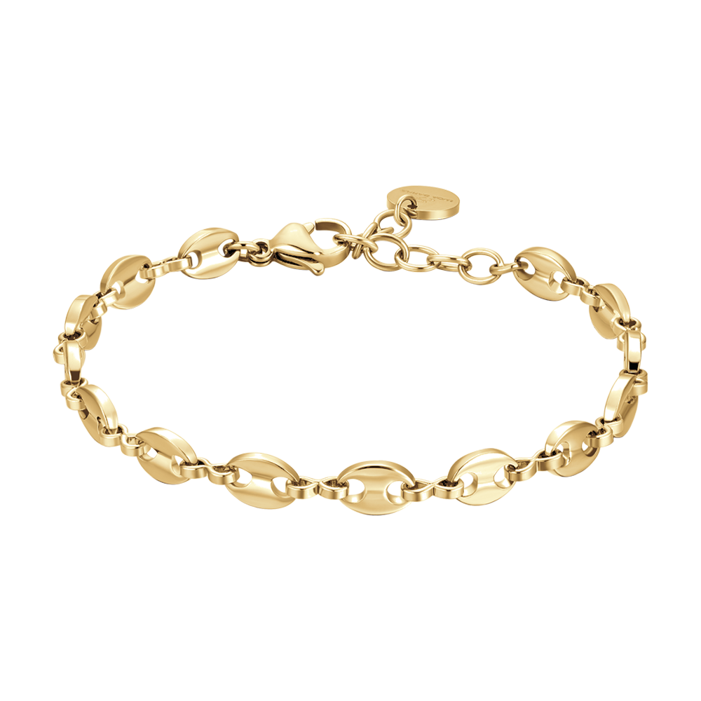 BRACCIALE DONNA IN ACCIAIO  IP GOLD