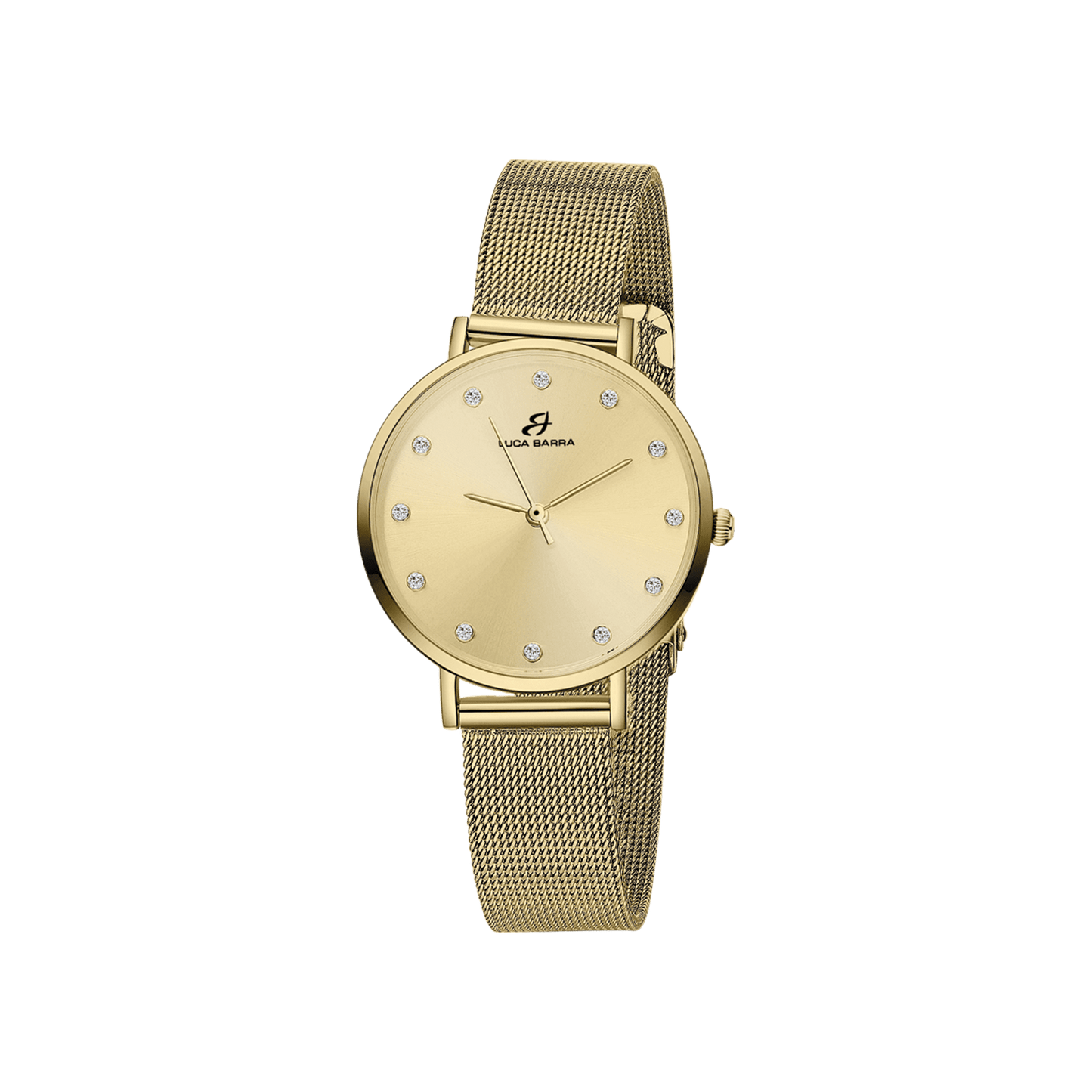 MONTRE POUR FEMMES AVEC BOÎTIER EN ACIER ROSE