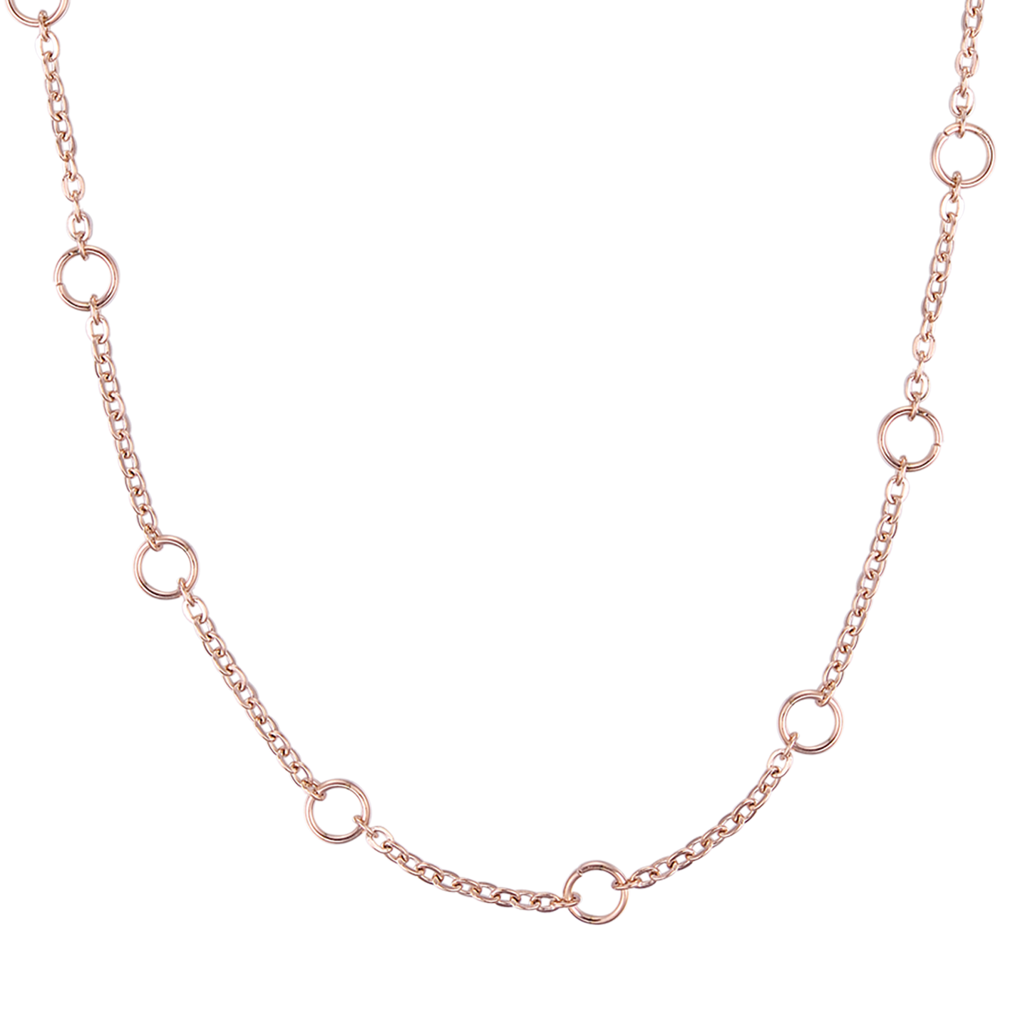 COLLIER ACIER IP ROSE