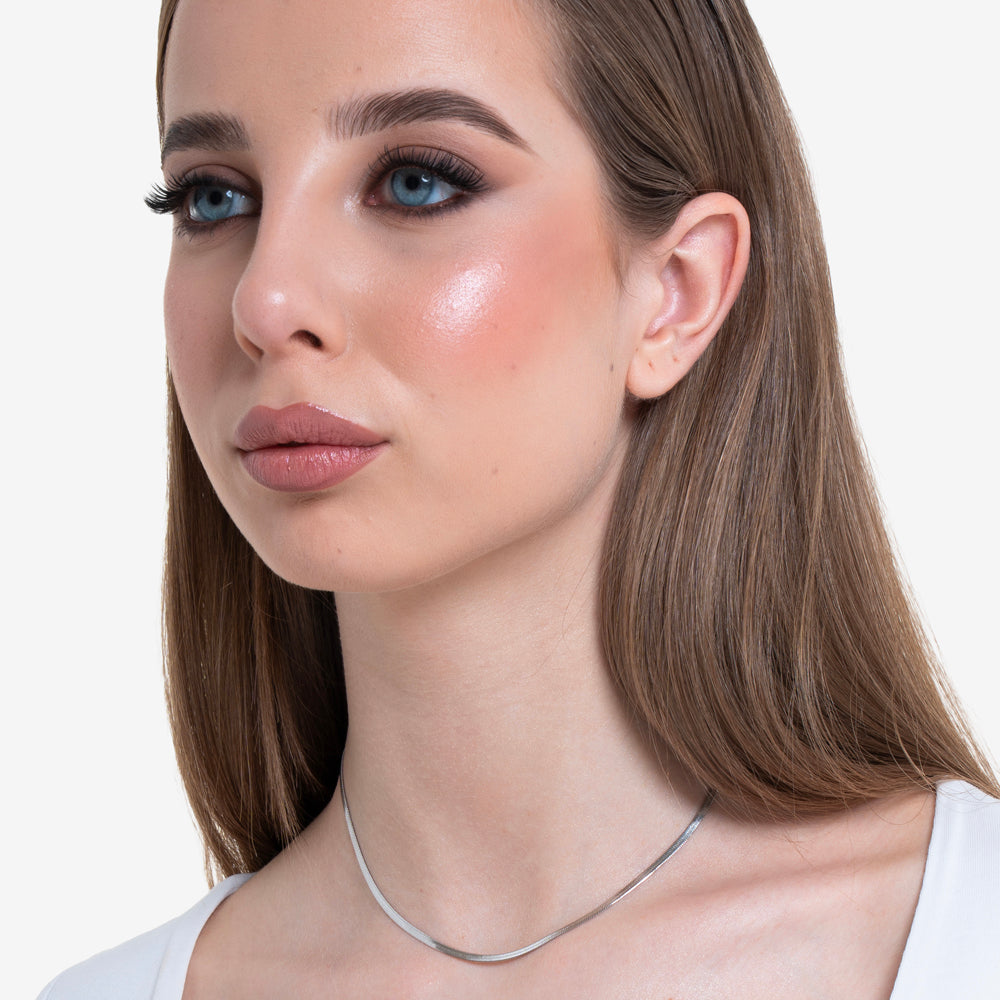 COLLIER DE SERPENT EN ACIER