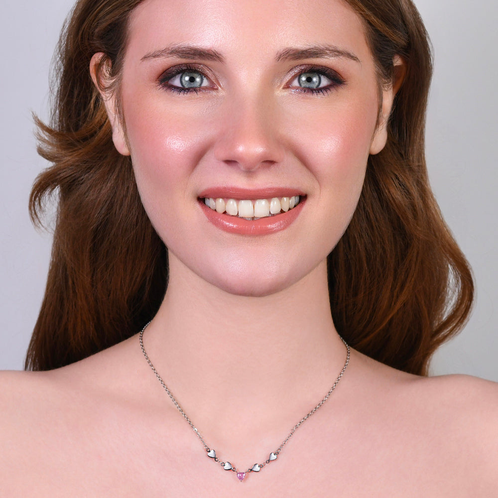 COLLIER EN ACIER POUR FEMMES