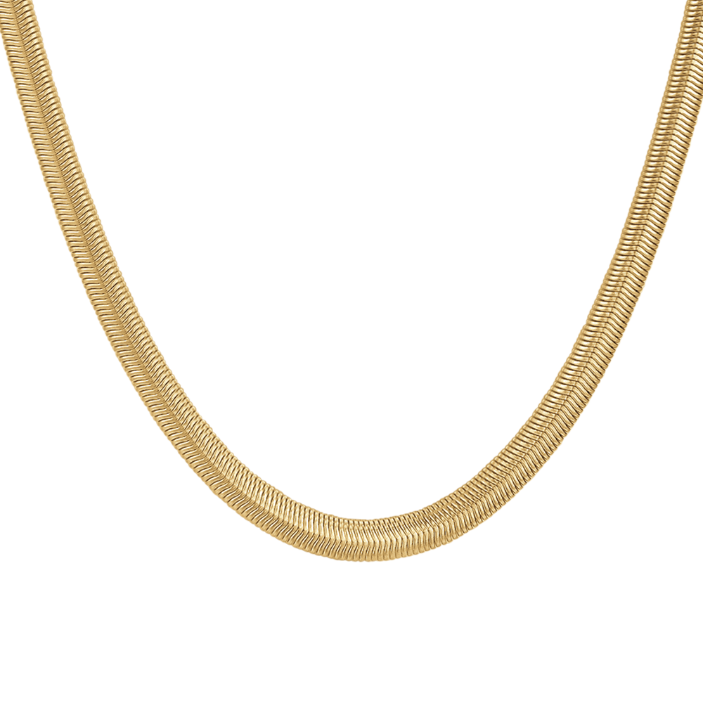COLLANA DONNA IN ACCIAIO IP GOLD