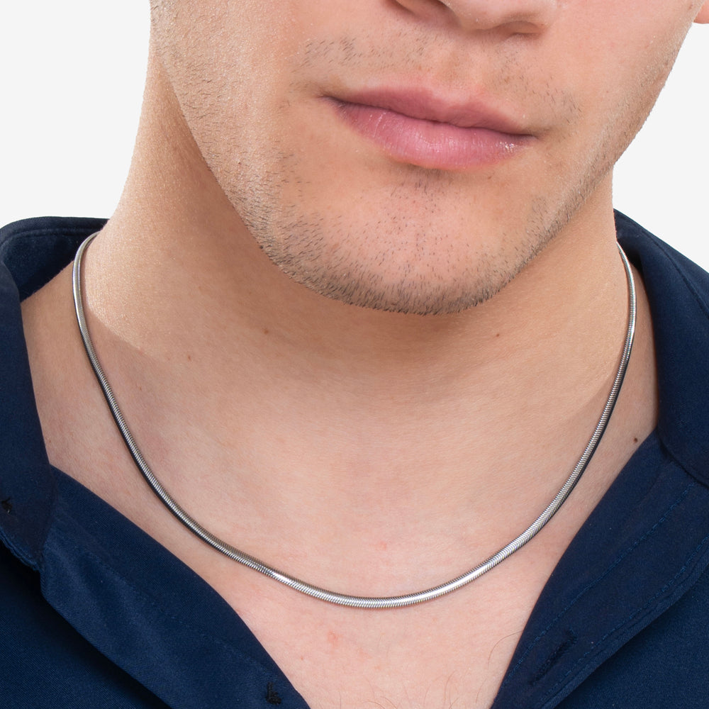 COLLIER EN ACIER POUR FEMMES