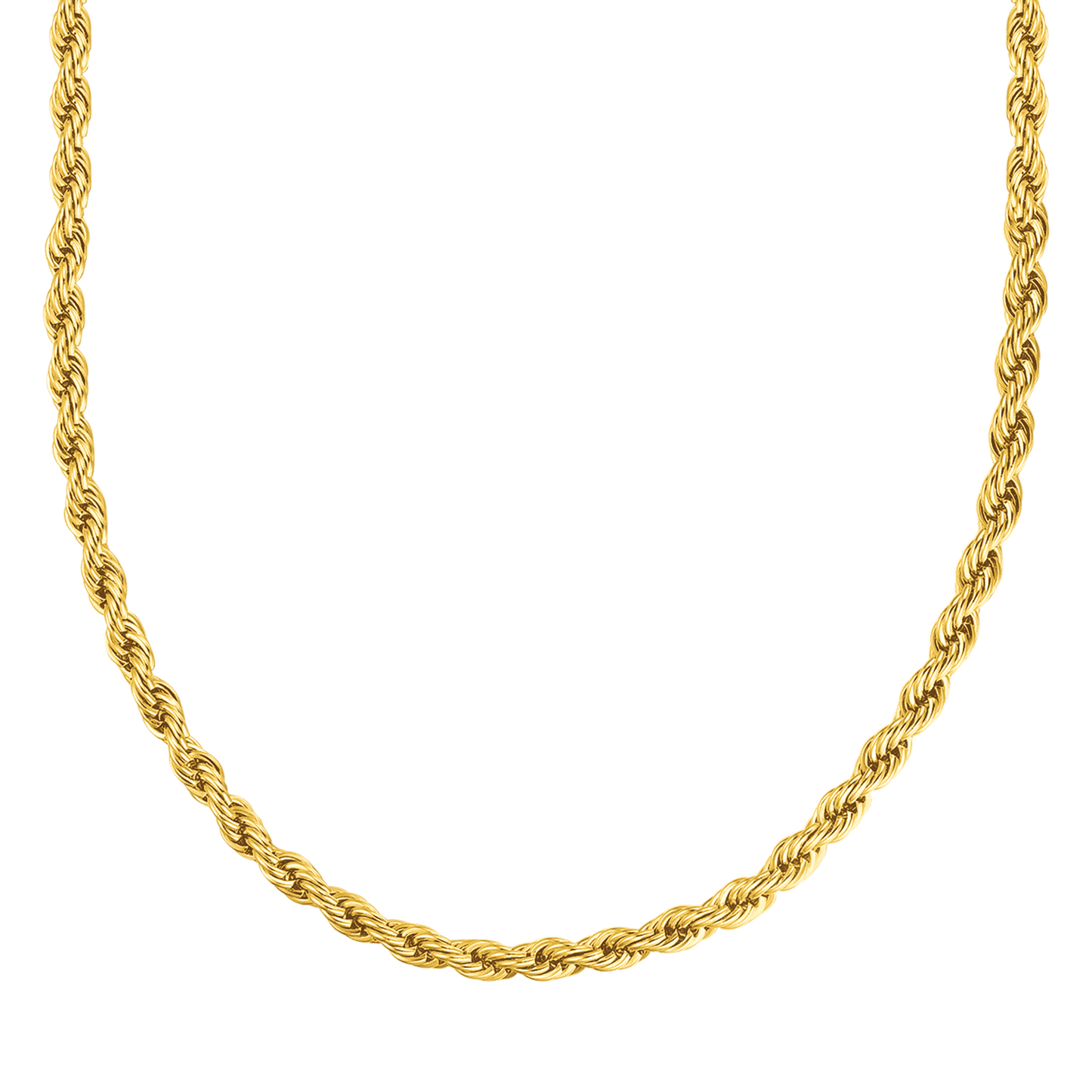COLLIER UNISEXE EN ACIER DE 6 MM