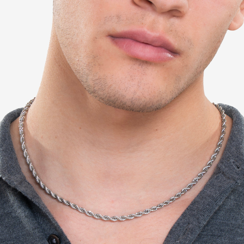 COLLIER EN ACIER POUR HOMMES
