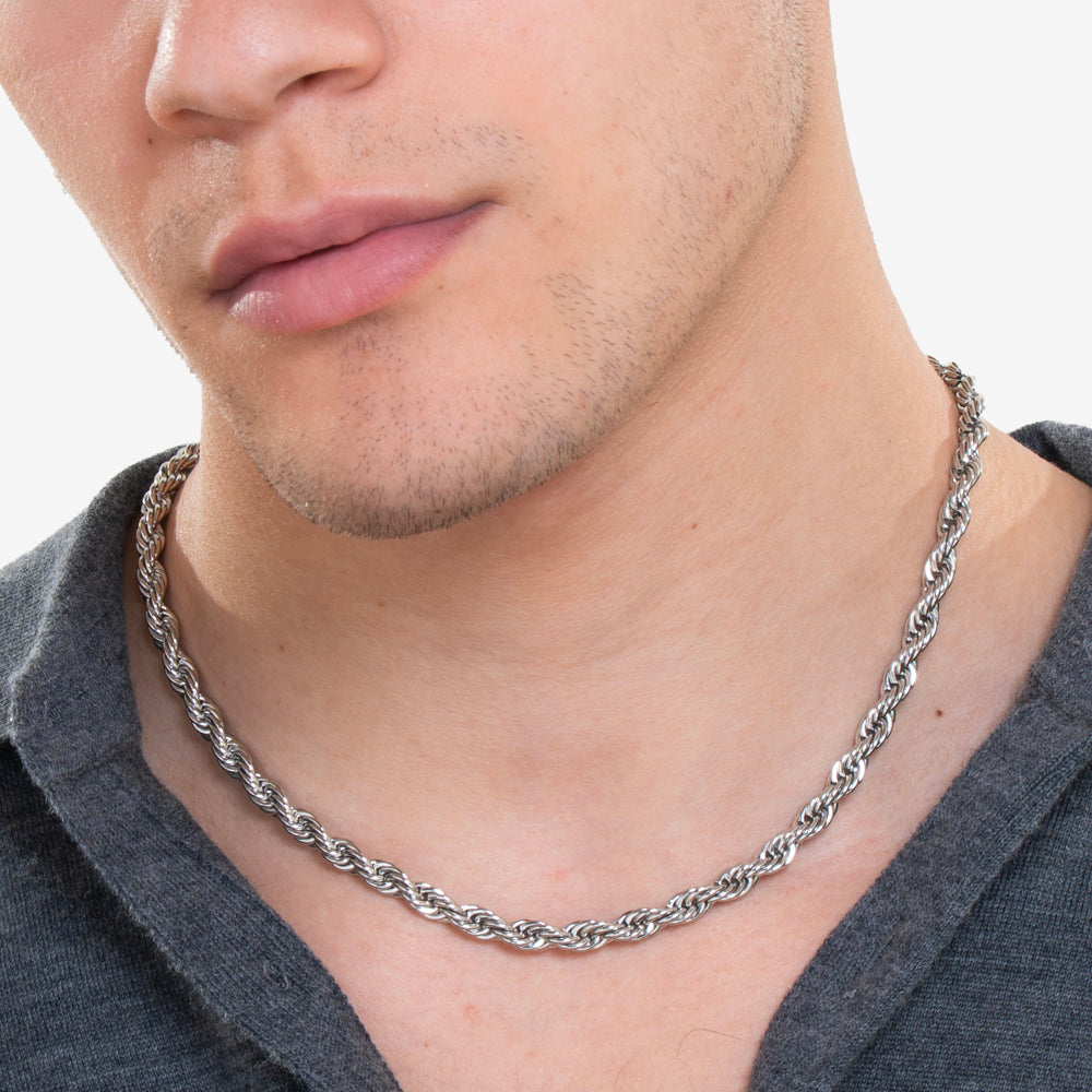 COLLIER EN ACIER POUR HOMMES