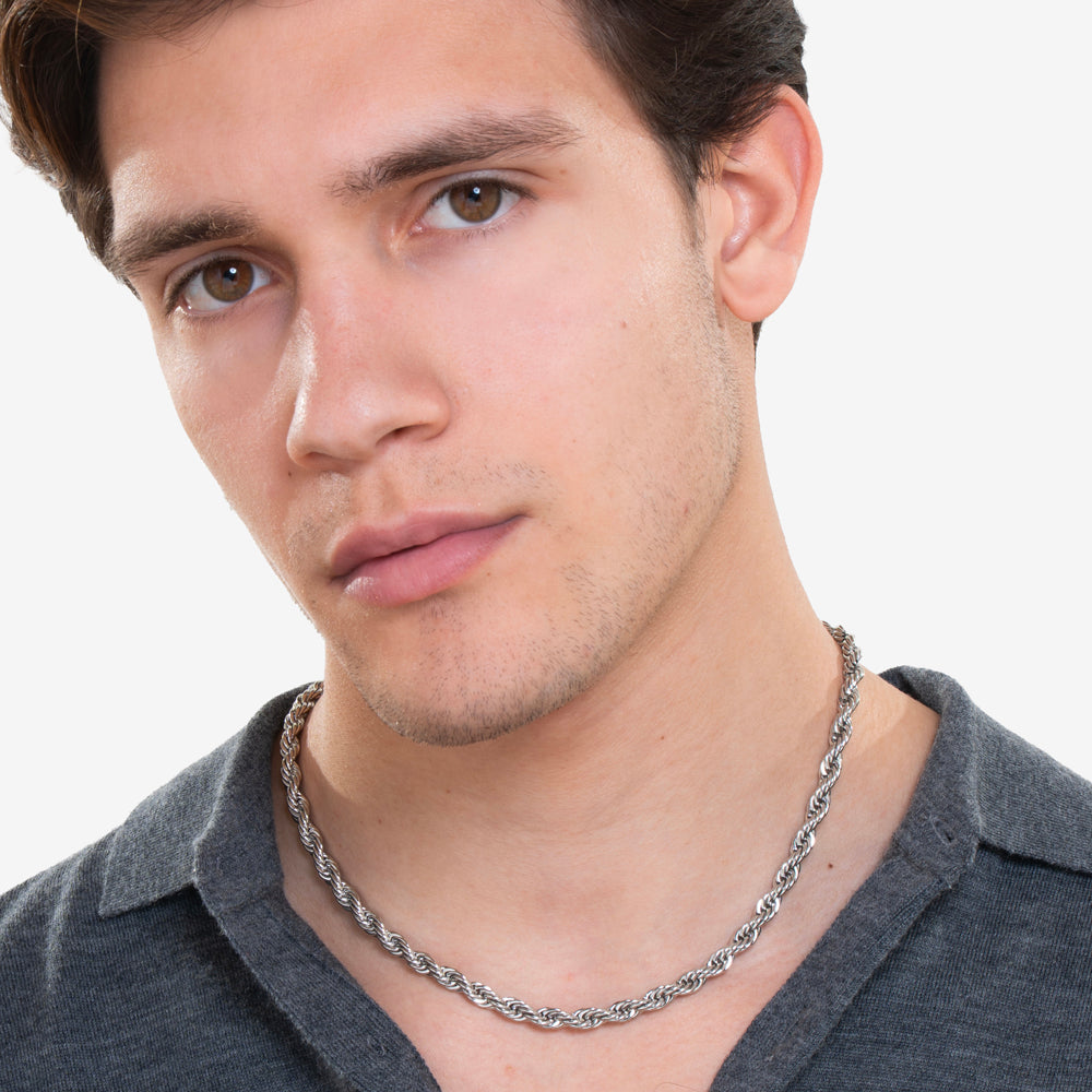 COLLIER EN ACIER POUR HOMMES