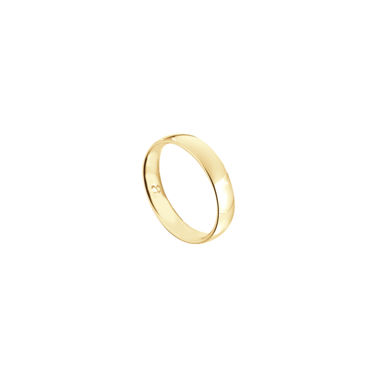 BAGUE ACIER IP OR POUR FEMME ET HOMME Luca Barra