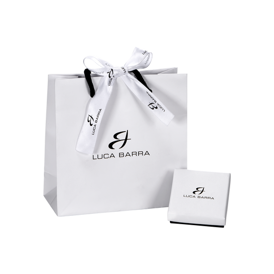 ANNEAU DE CLOCHE EN ACIER POUR FEMME AVEC CRISTAUX BLANCS