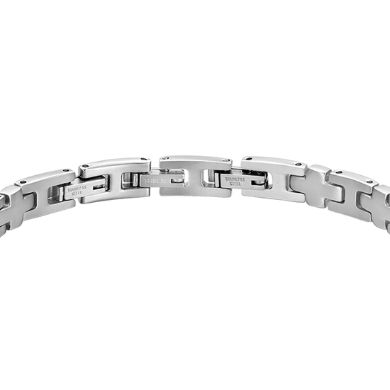 BRACELET ACIER CROISÉ POUR HOMME