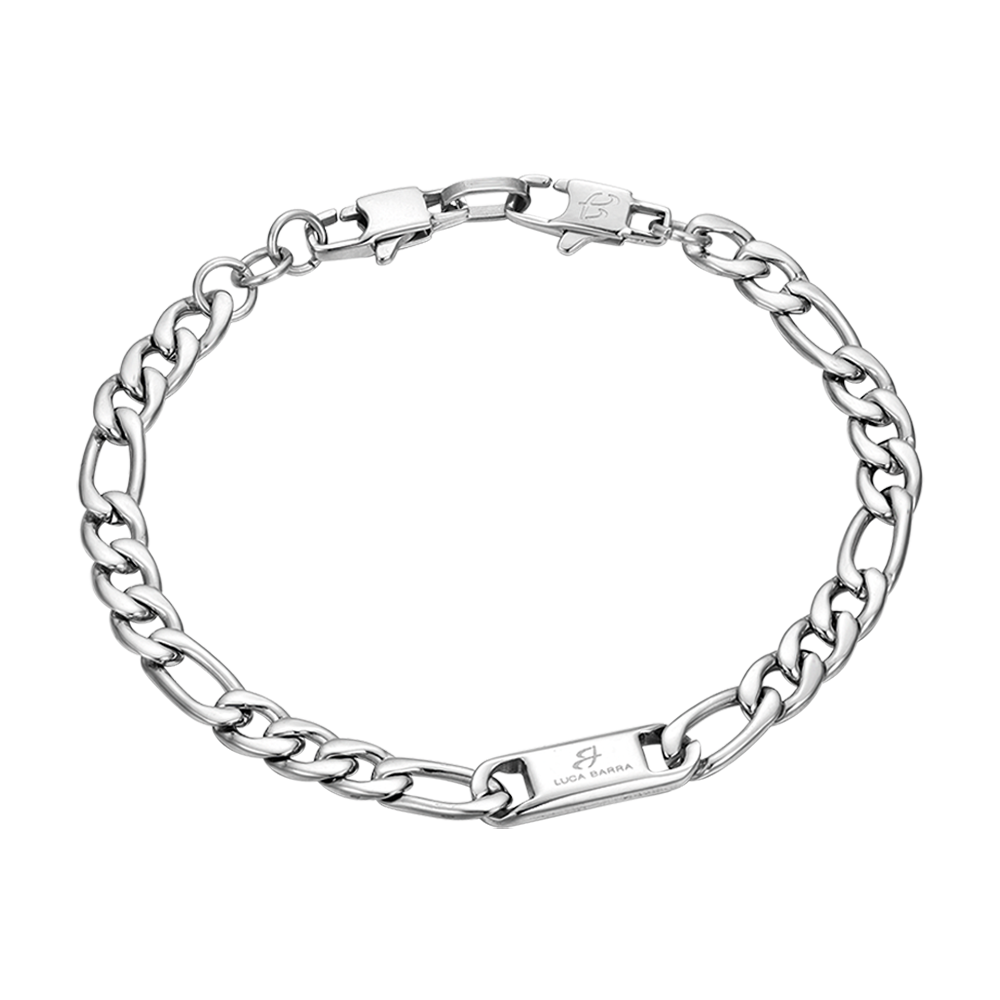 BRACELET À CHAÎNE EN ACIER POUR HOMME Luca Barra