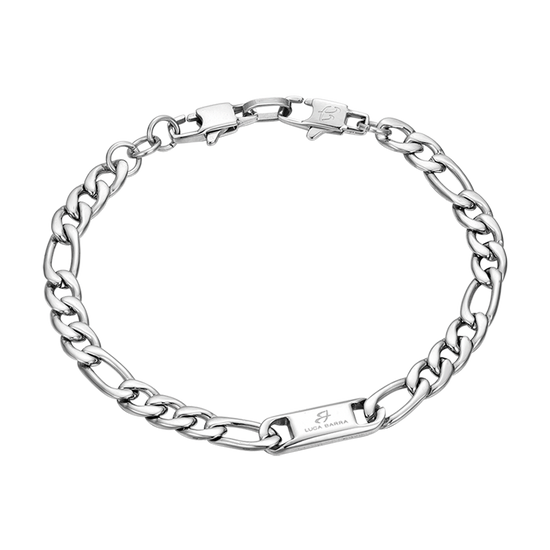 BRACELET À CHAÎNE EN ACIER POUR HOMME Luca Barra