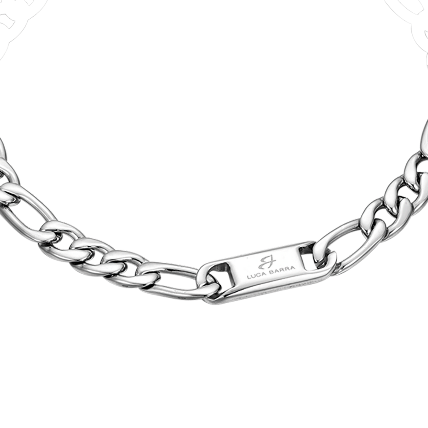 BRACELET À MAILLONS EN ACIER POUR HOMMES
