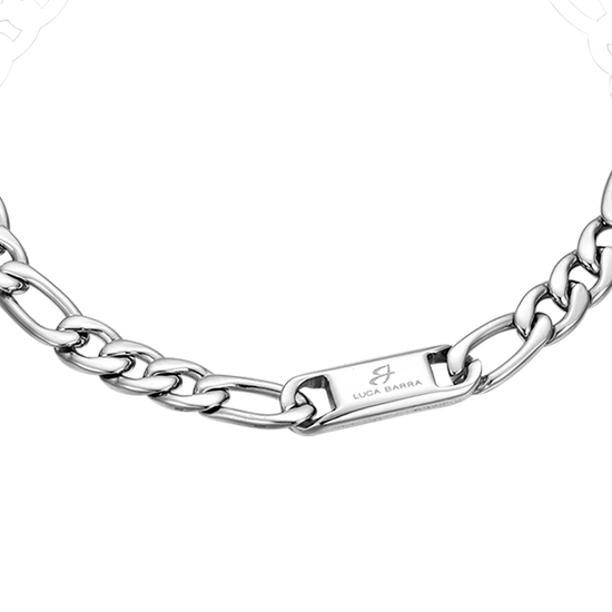 BRACELET À MAILLONS EN ACIER POUR HOMMES