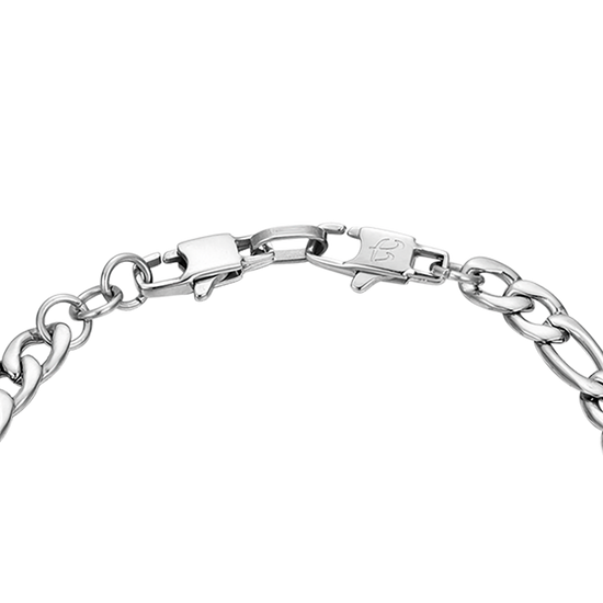 BRACELET À MAILLONS EN ACIER POUR HOMMES