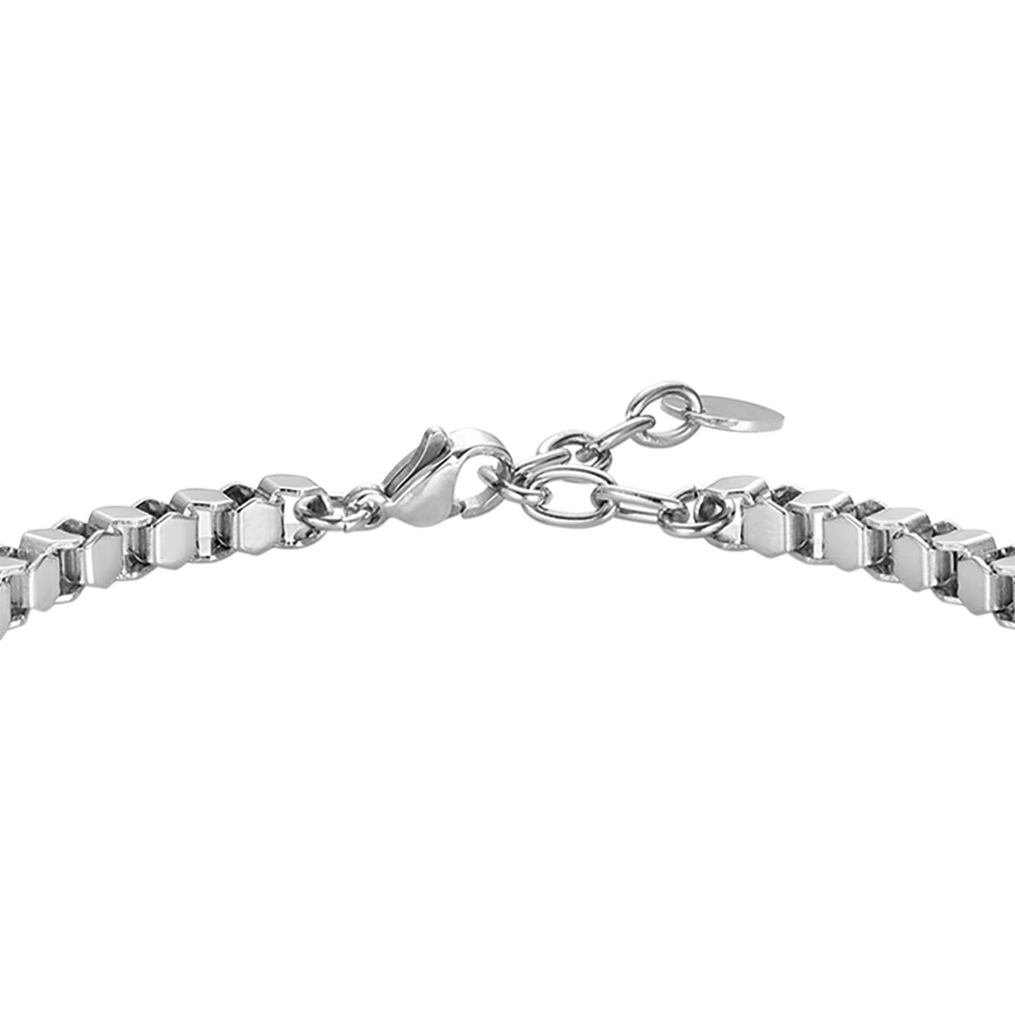 BRACELET POUR HOMME EN ACIER AVEC PLAQUE PERSONNALISABLE