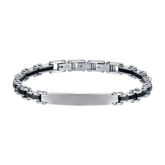 BRACELET À CHAÎNE EN ACIER POUR HOMME Luca Barra