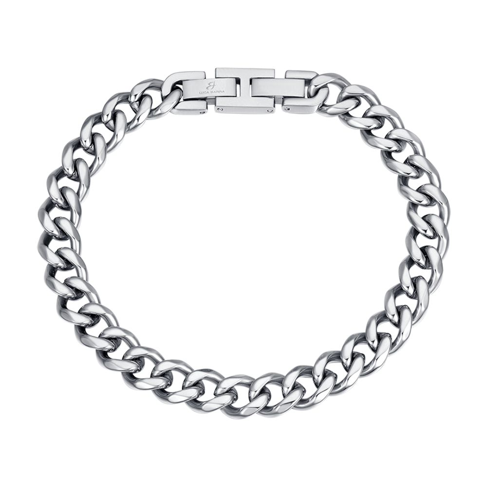 BRACELET EN CHAÎNE ARGENT POUR HOMME Luca Barra