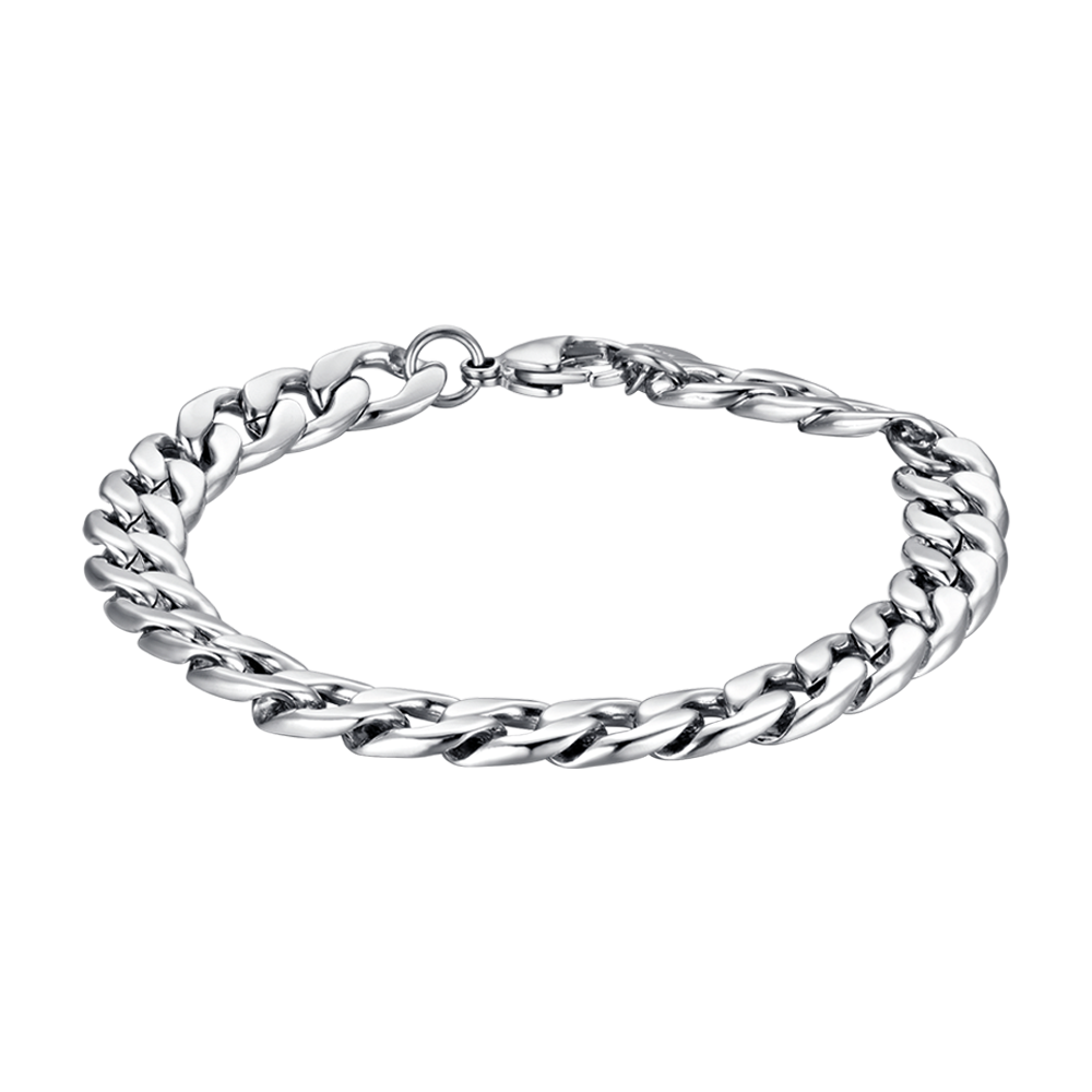 BRACELET EN ACIER MOULÉ POUR HOMME Luca Barra