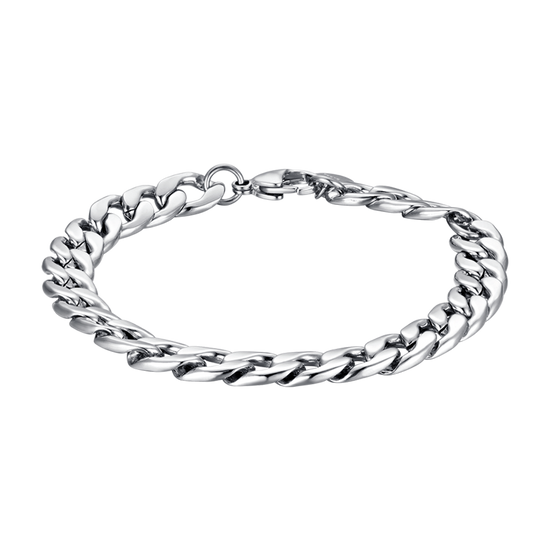 BRACELET EN ACIER MOULÉ POUR HOMME Luca Barra