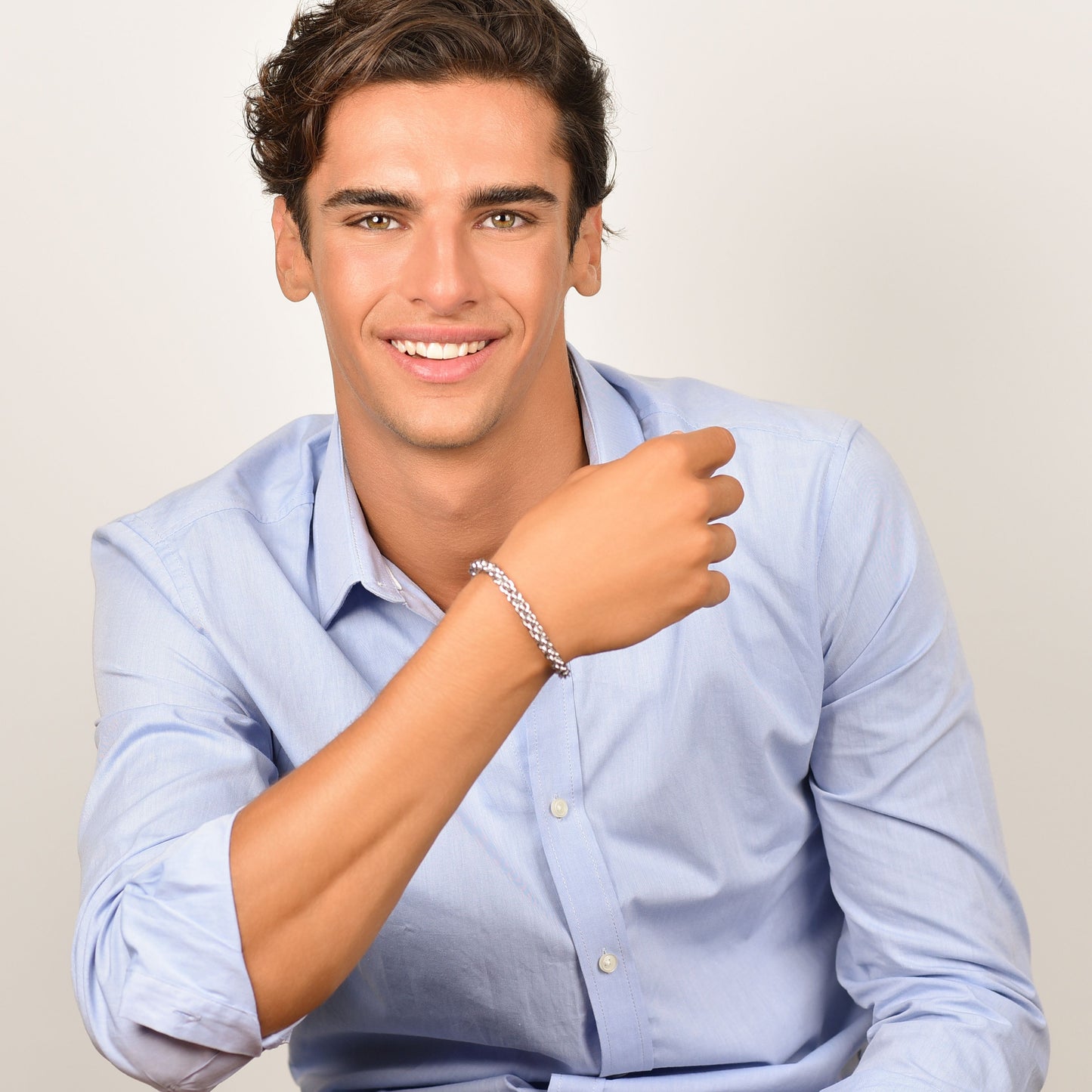 BRACELET EN ACIER POUR HOMMES