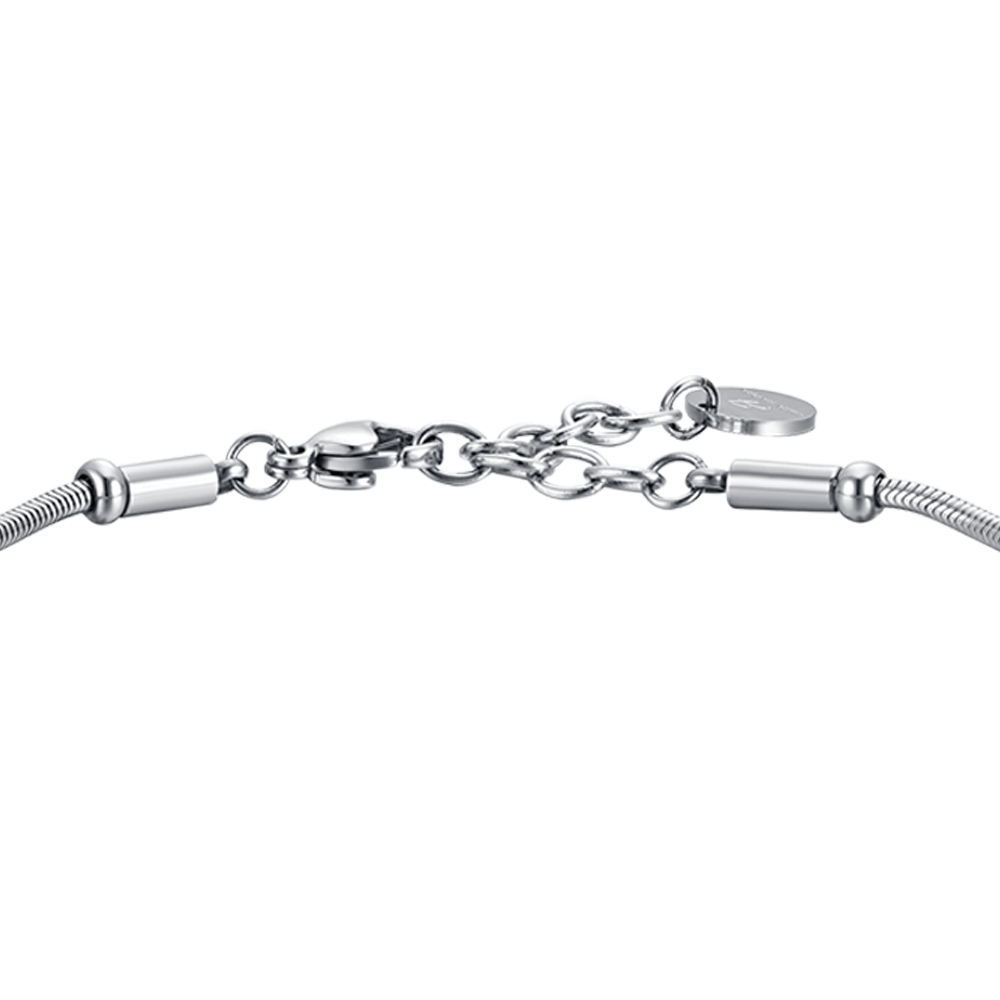 BRACELET HOMME EN ACIER AVEC PIERRES EN OEIL DE TIGRE
