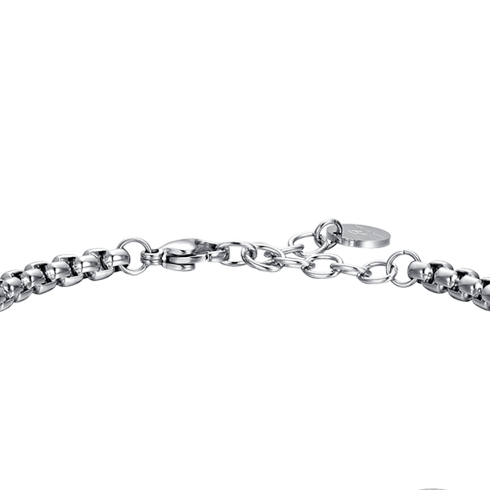 BRACELET EN ACIER POUR HOMME SIGNE DU ZODIAQUE LEO
