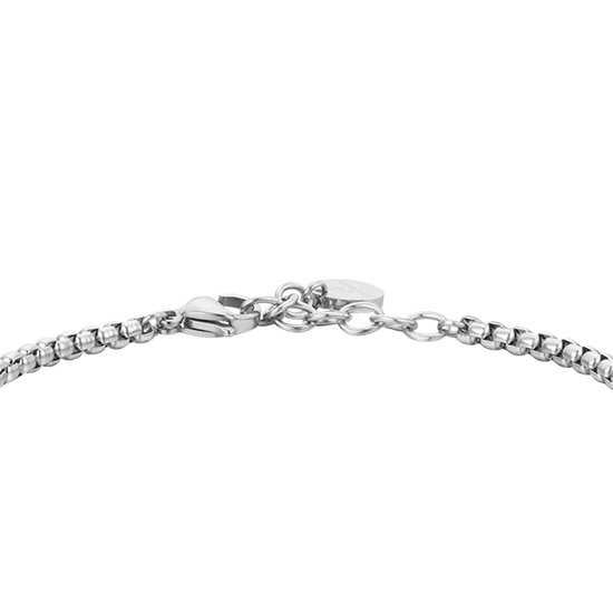 BRACELET HOMME EN ACIER SODALITE BLEU