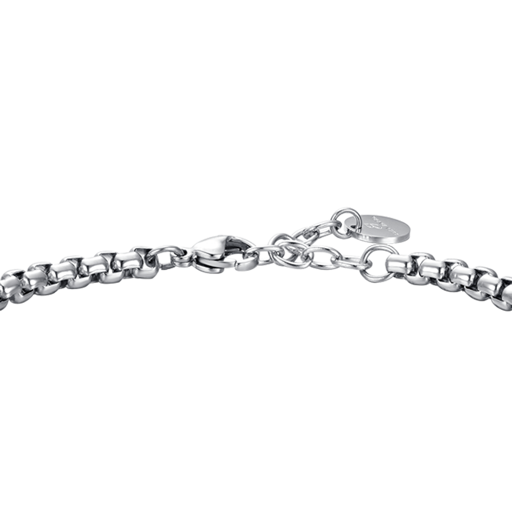 BRACELET HOMME ACIER JE T'AIME PAPA