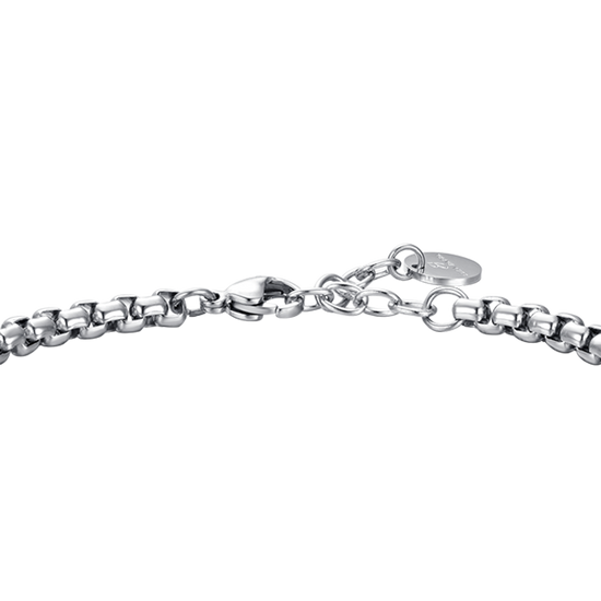 BRACELET HOMME ACIER JE T'AIME PAPA