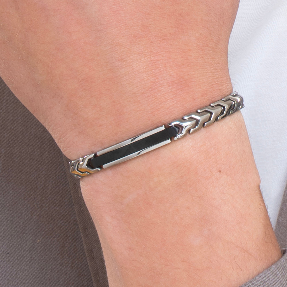 BRACELET EN ACIER POUR HOMMES