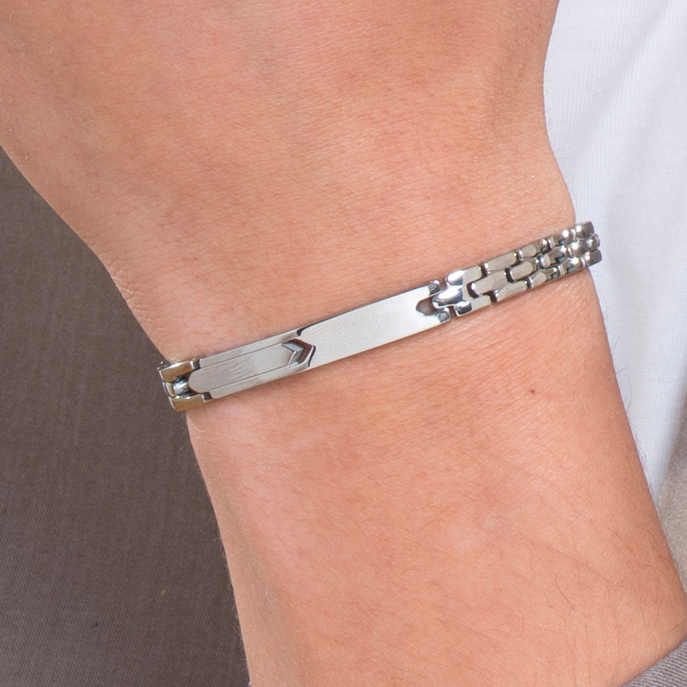 BRACELET EN ACIER POUR HOMMES