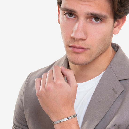 BRACELET EN ACIER POUR HOMMES