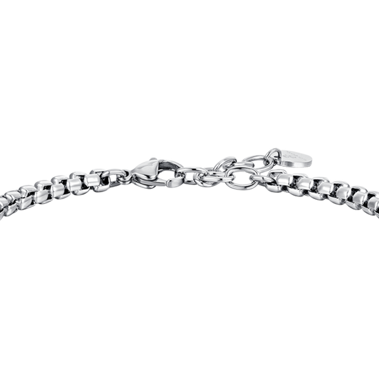 BRACELET EN ACIER POUR HOMMES ÉLÉMENTS CENTRAUX