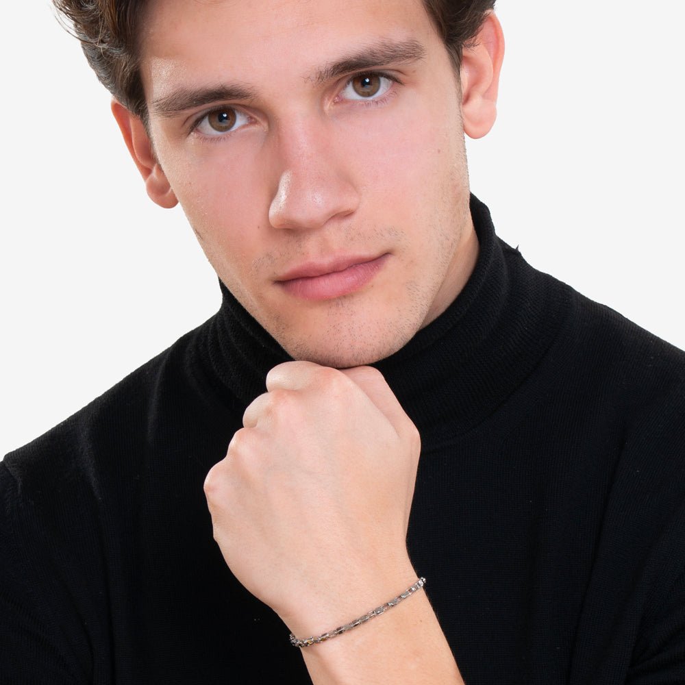 BRACELET EN ACIER POUR HOMMES