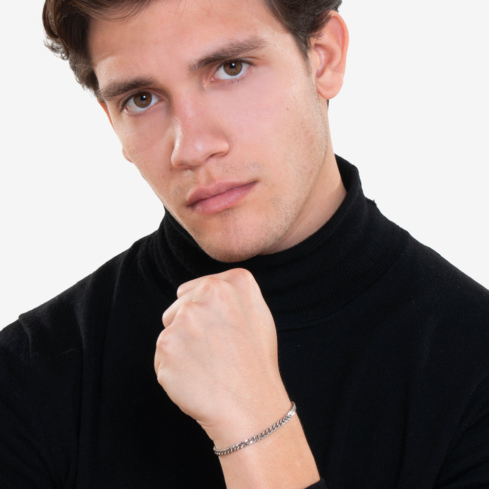 BRACELET EN ACIER POUR HOMMES