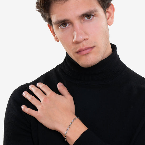 BRACELET EN ACIER POUR HOMMES