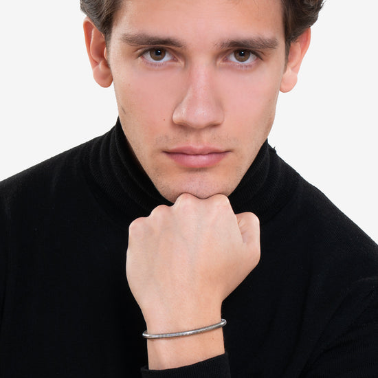 BRACELET EN ACIER POUR HOMMES