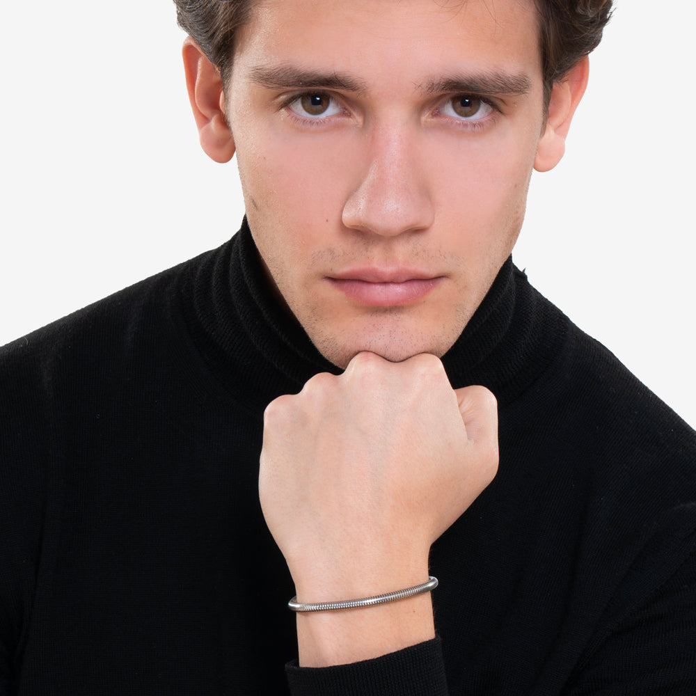 BRACELET EN ACIER POUR HOMMES