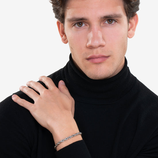 BRACELET EN ACIER POUR HOMMES