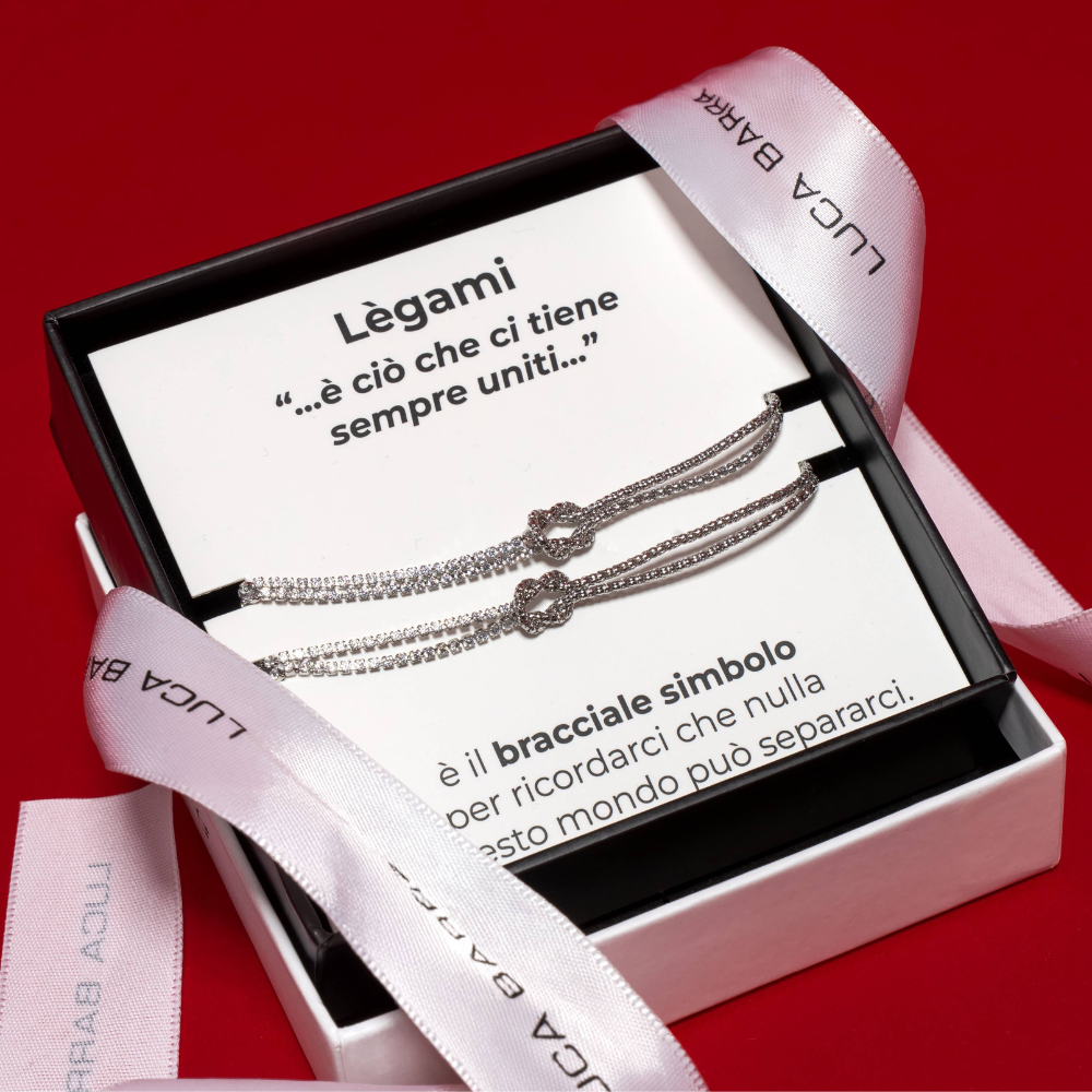 BRACCIALE UOMO IN ACCIAIO CON NODO