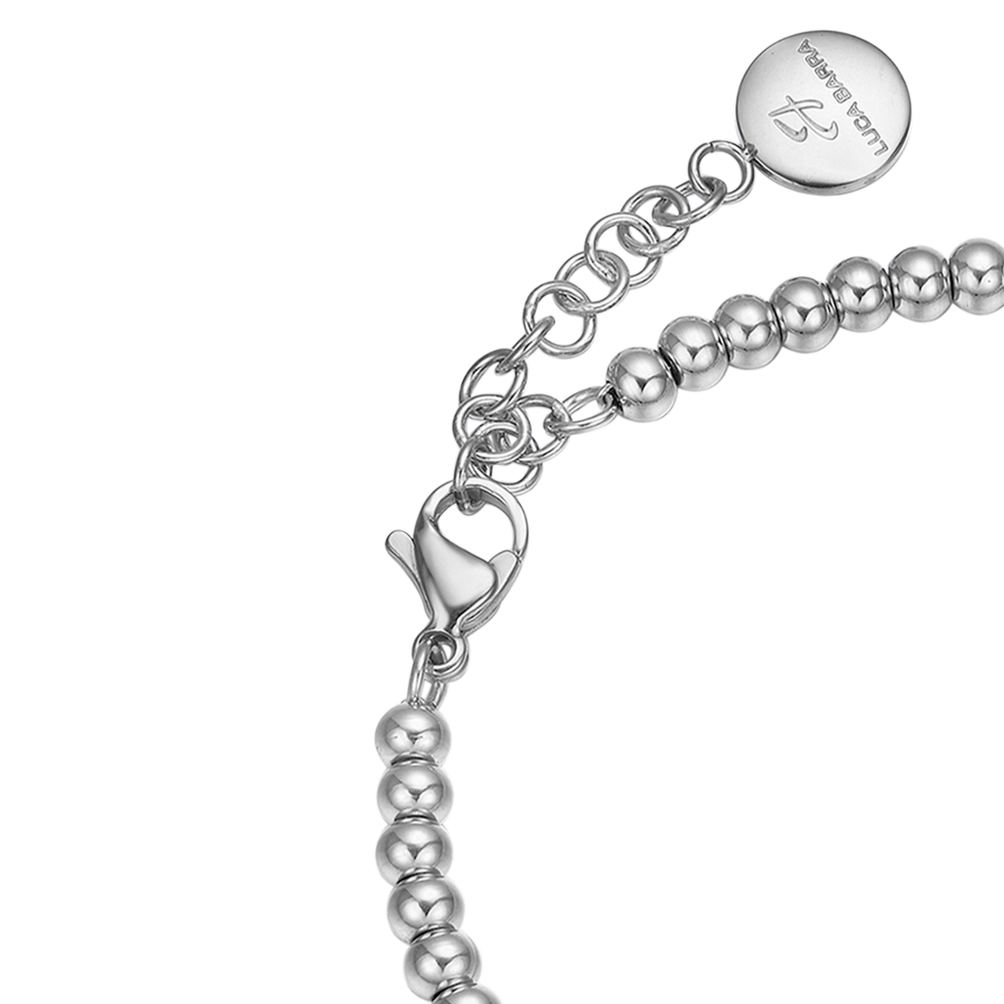 BRACCIALE IN ACCIAIO UNA PROMESSA D'AMORE CHE DURA PER SEMPRE