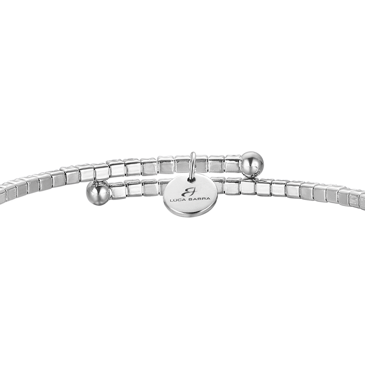 BRACELET EN MÉTAL AVEC CRISTAUX ROSE FONCÉ