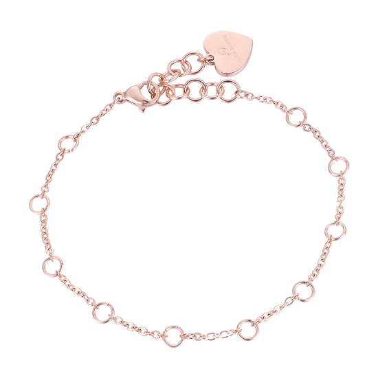 BRACELET FEMME EN ACIER AVEC CERCLES